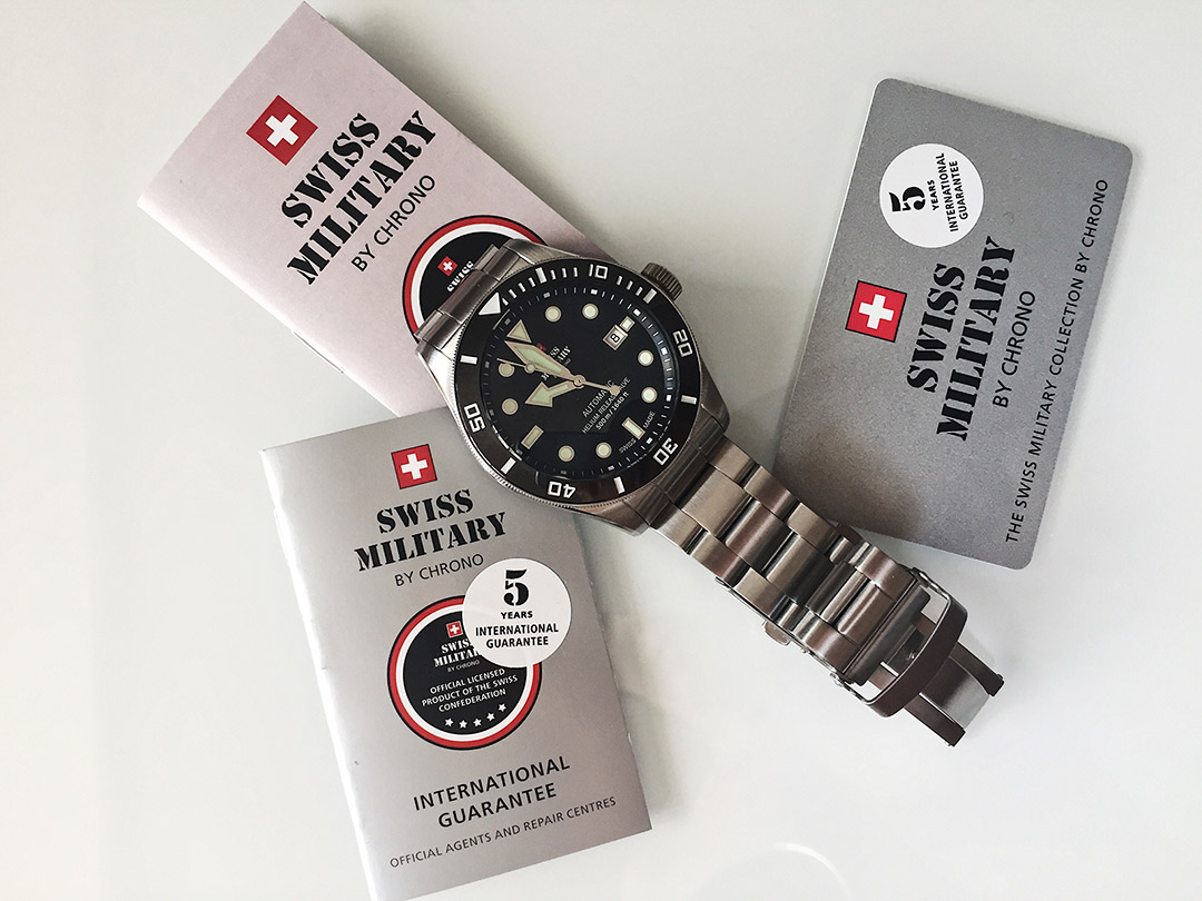 Swiss Military Hanowa SMA3406001: подробный обзор надёжных часов