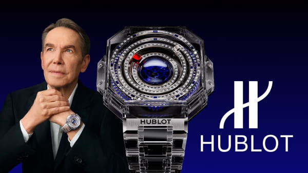 Hublot x Jeff Koons: MP-14 Origin - центральный турбийон в сапфировом корпусе