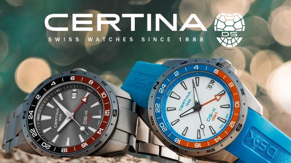 Certina DS-X GMT: Яркие акценты и функциональность для любителей приключений
