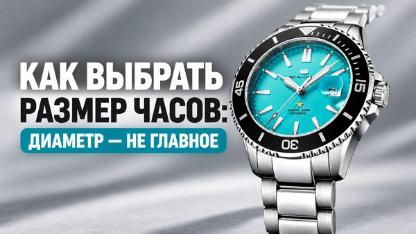 Как выбрать размер часов: диаметр — не главное
