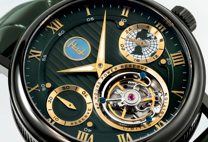 Celestial Halley Tourbillon — зелёный циферблат